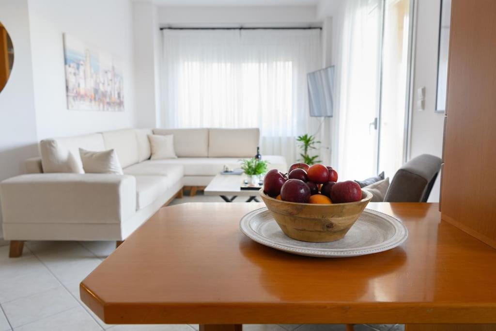 Balo Garden View Airport Flat Apartment Nea Alikarnassos Luaran gambar